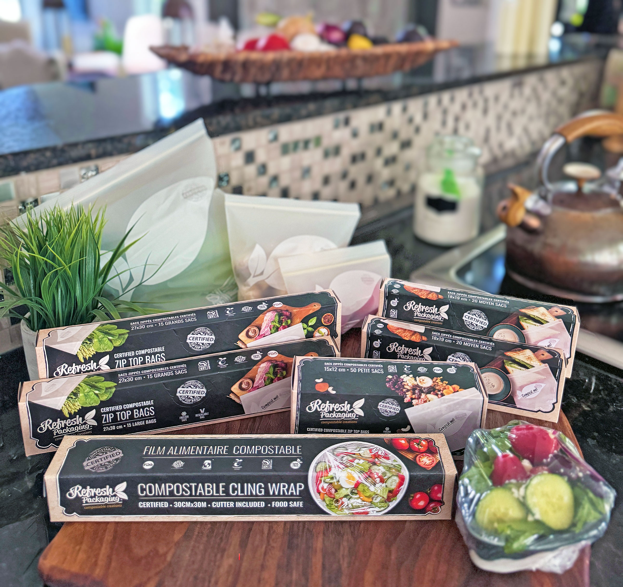 Plastic-Free Living Starter Kit-Clingwrap